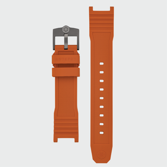 Artefkt watches Trueflex Blaze Orange